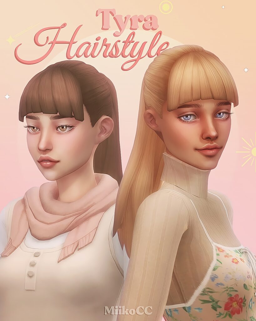 créateurs de CC pour les coiffures de Sims 4 qui sont douces