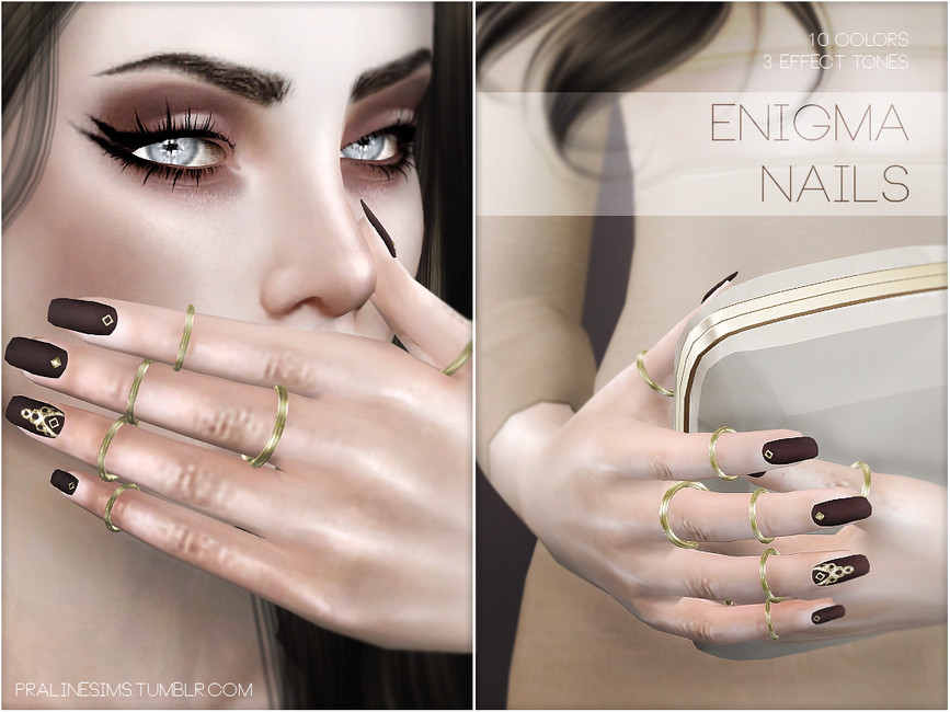 ongles sims 4 cc