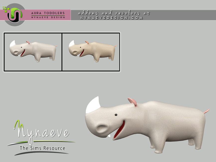 chaise toilette rhinocéros pour enfants