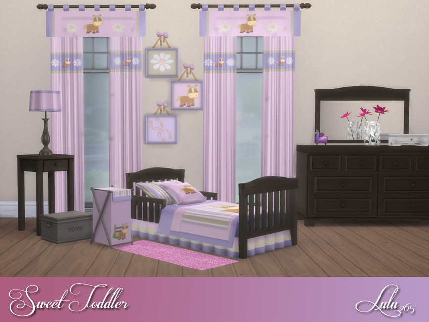 sims 4 cc toddler bedroom sets