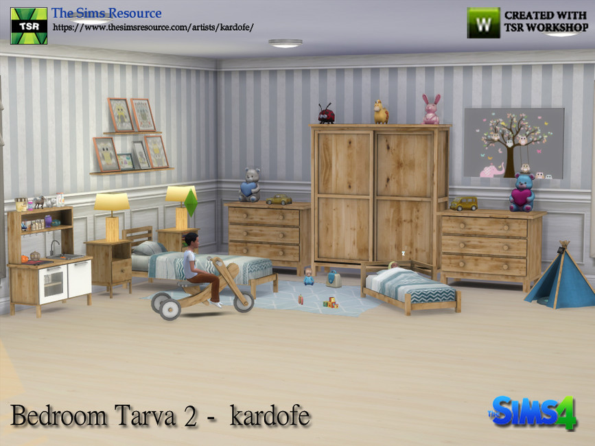 ensemble de chambre Tarva pour les Sims 4
