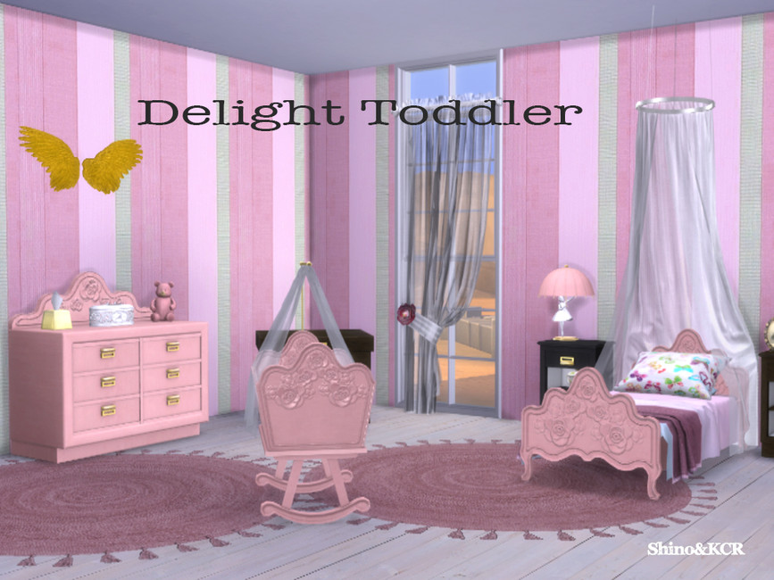 ensembles de chambre pour tout-petits de sims 4 cc
