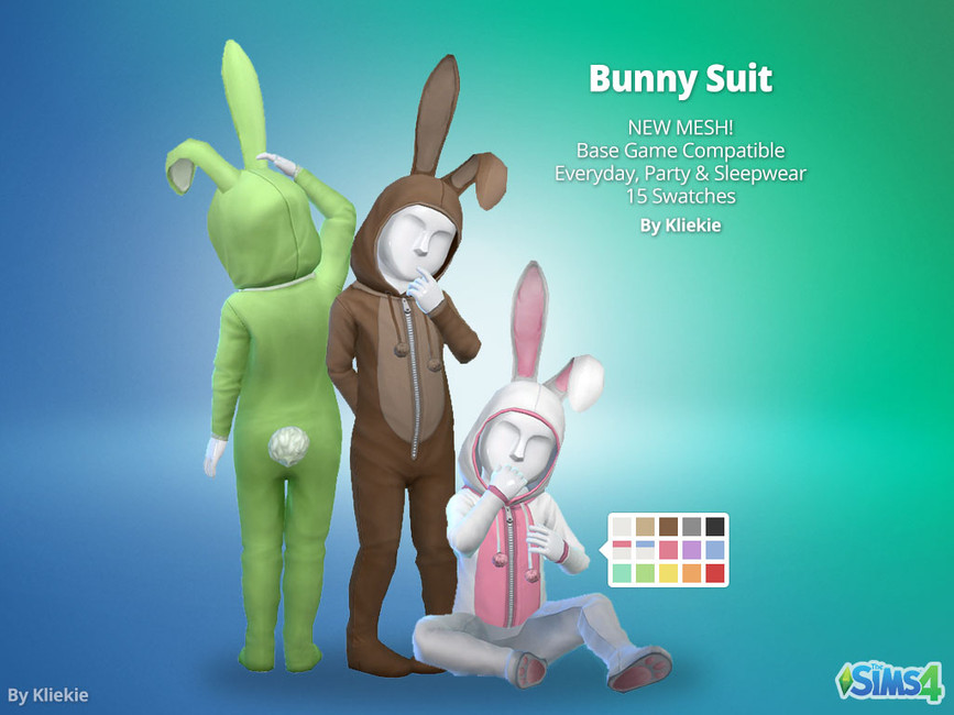 COSTUME DE LAPIN SIMS 4