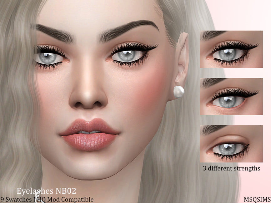 Cils NB02 pour les Sims 4