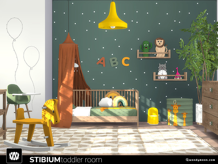 ensembles de chambre pour tout-petits Sims 4