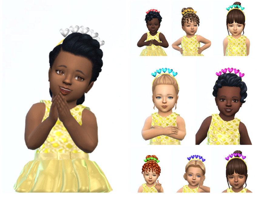 sims 4 toddler tiara cc