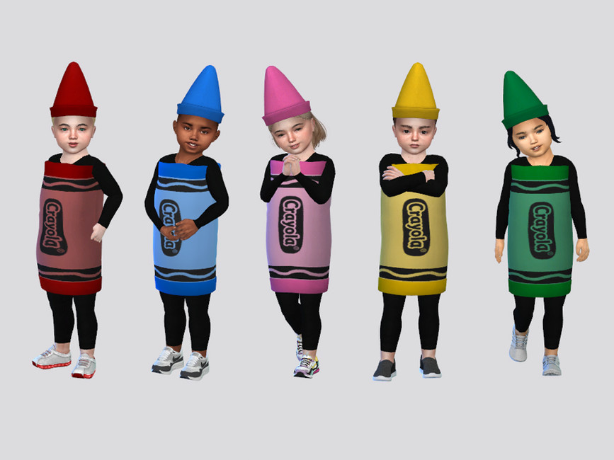 costumes cc pour bambins sims 4
