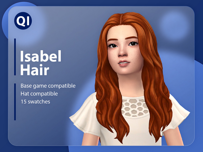 un sim aux cheveux roux portant une chemise blanche aux manches amples avec une raie au centre